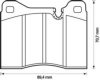 BENDIX 571260B Brake Pad Set, disc brake